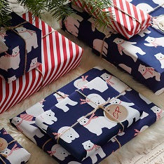 Wrapping Paper Bears/Stripes
