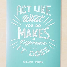 Motivational Poster, William James