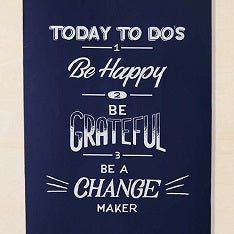 Motivational Poster, Today's To-Dos