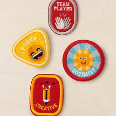 Character Patches, Set of 4, Set C