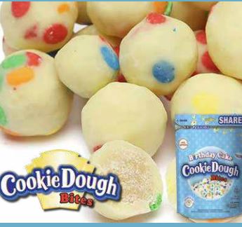 Birthday Cake Cookie Dough Bites