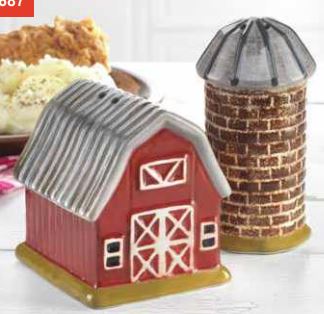 BARN & SILO SALT & PEPPER SET