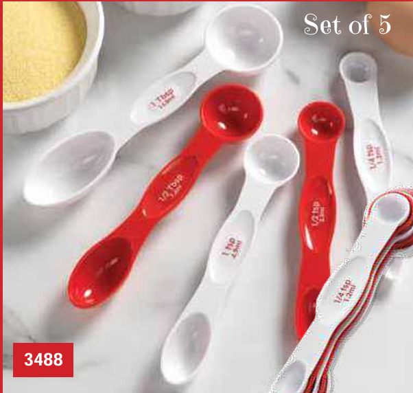 Magnetic Measuring  Spoons - Set of 5
