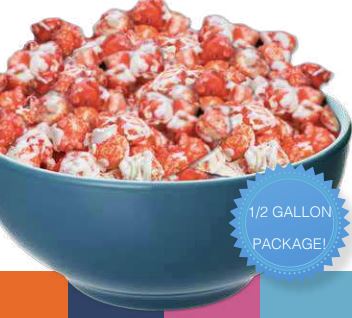 Strawberry Cheese-Cake Popcorn