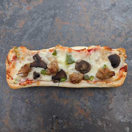 DELUXE SUPREME FRENCH BREAD PIZZA - 4 PACK